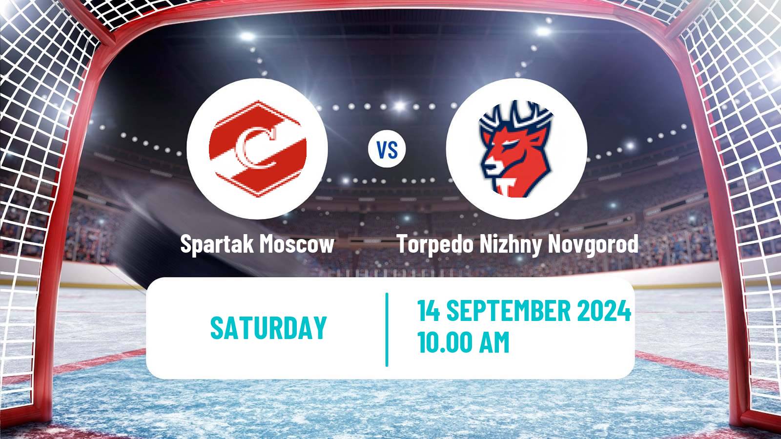 Hockey KHL Spartak Moscow - Torpedo Nizhny Novgorod