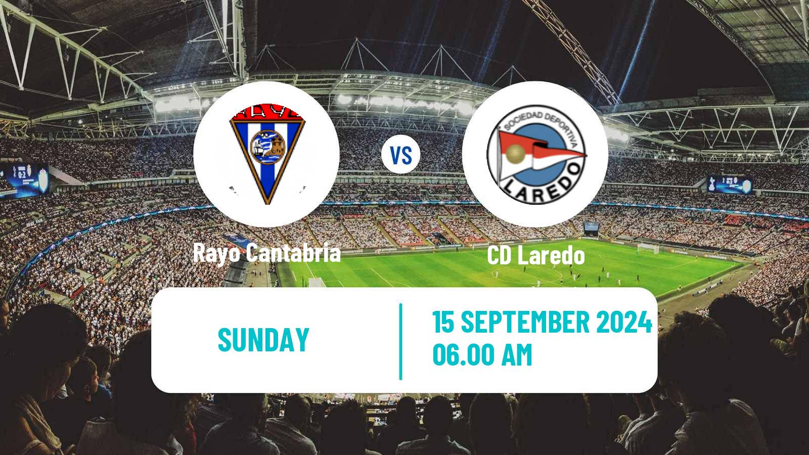 Soccer Spanish Segunda RFEF - Group 1 Rayo Cantabria - Laredo