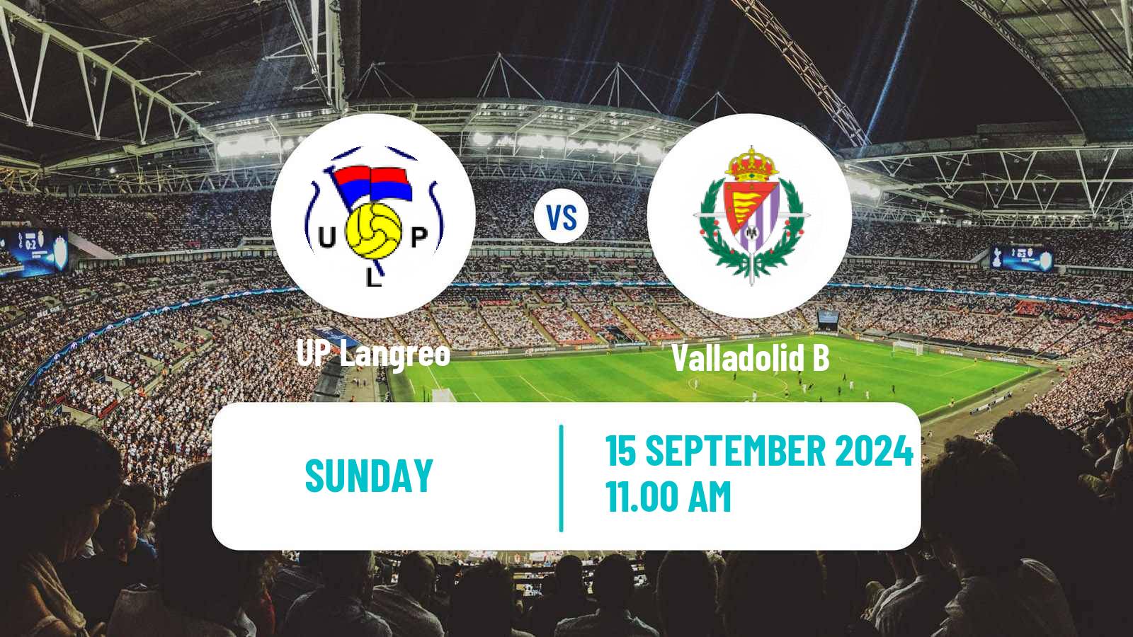 Soccer Spanish Segunda RFEF - Group 1 Langreo - Valladolid B