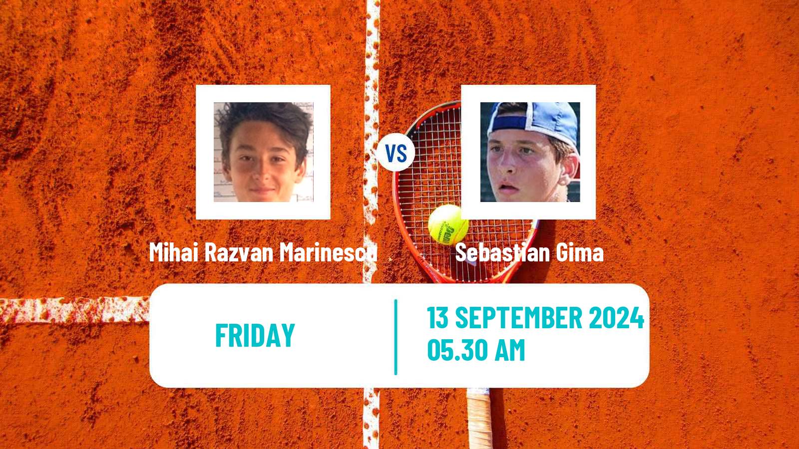 Tennis ITF M15 Buzau Men Mihai Razvan Marinescu - Sebastian Gima