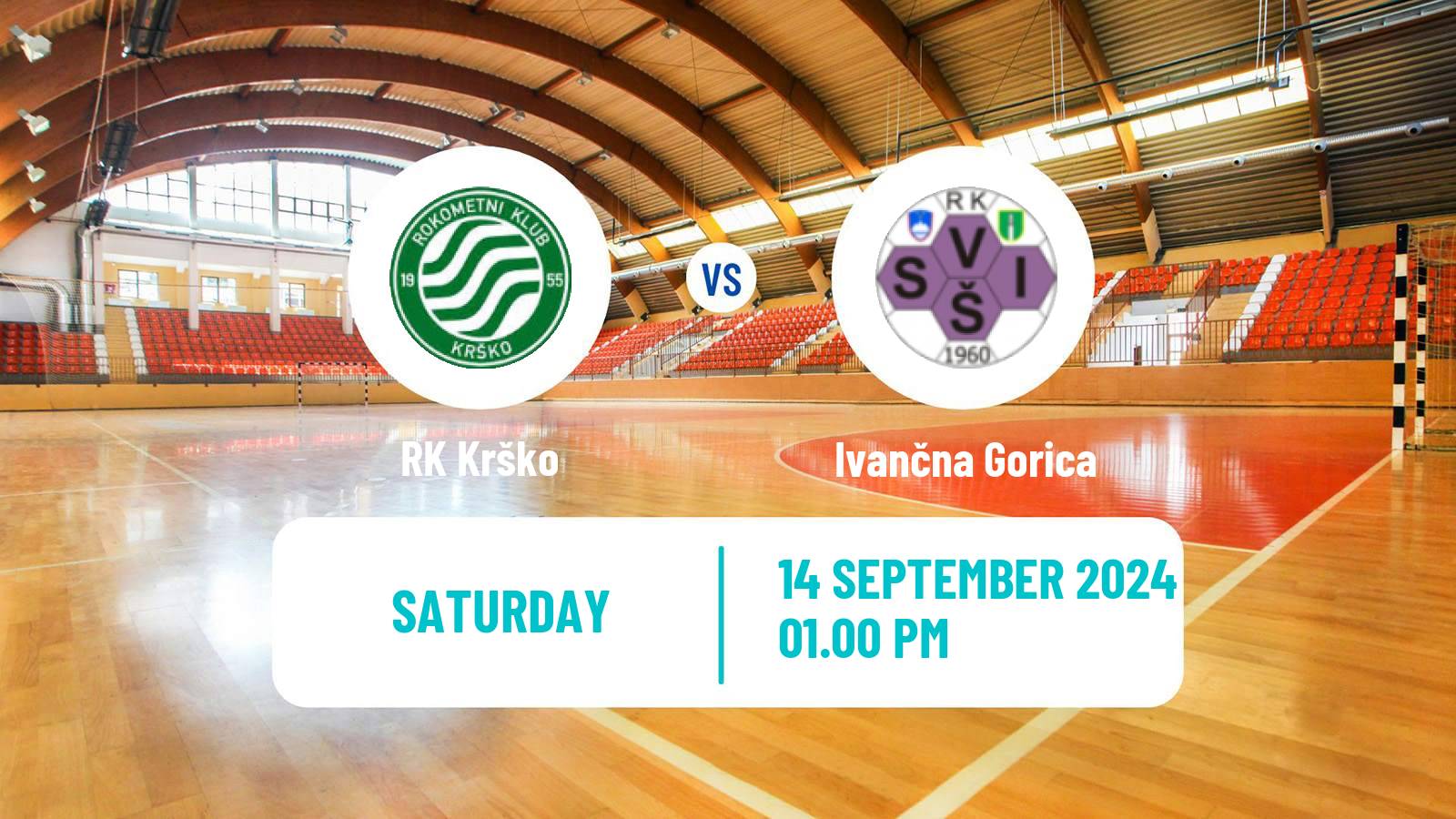 Handball Slovenian 1 NLB Liga Handball Krško - Ivančna Gorica