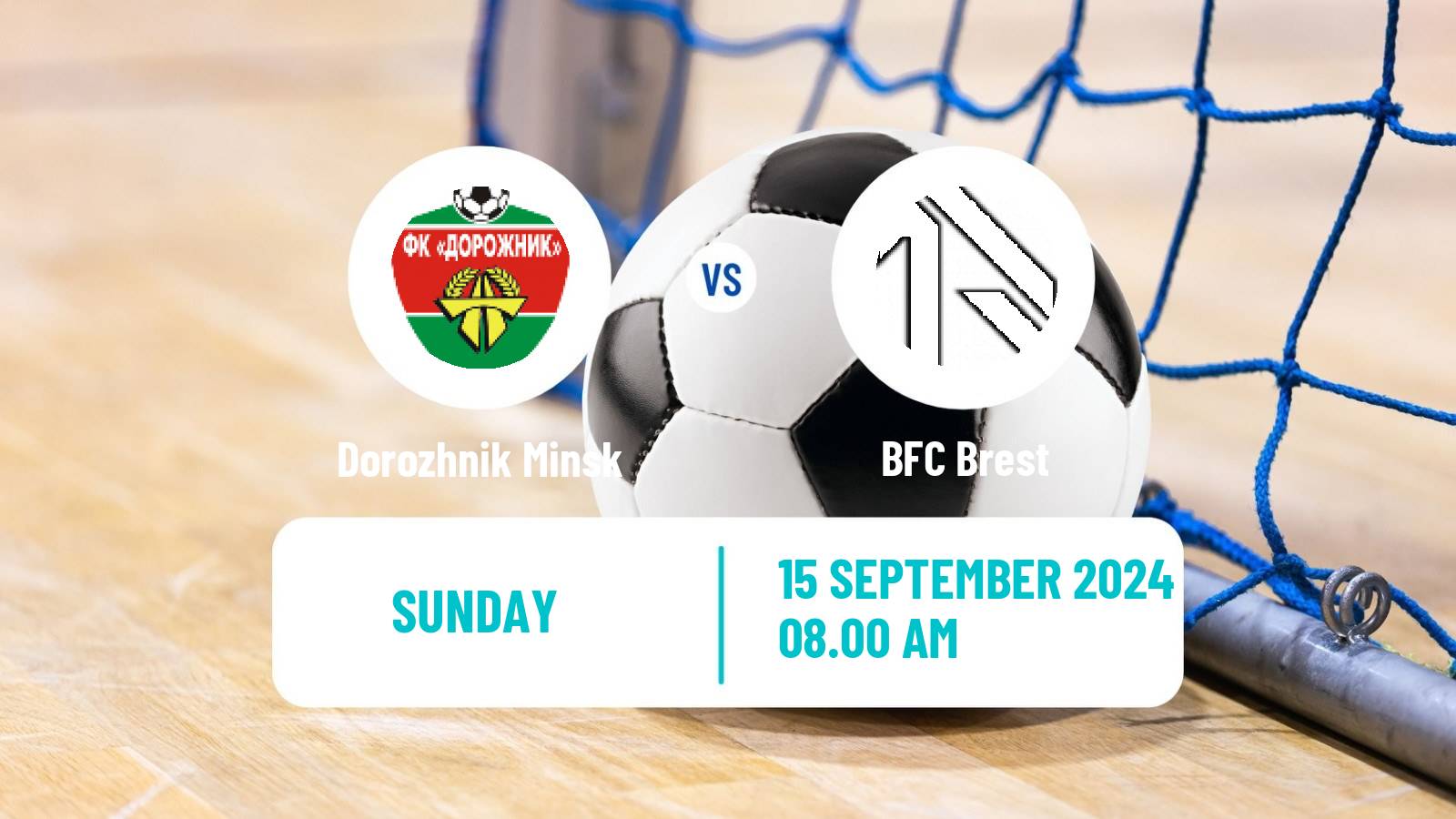 Futsal Belarusian Premier League Futsal Dorozhnik Minsk - Brest