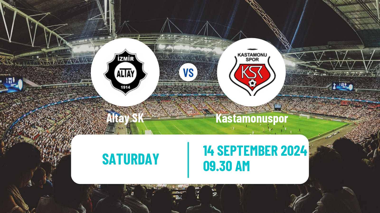 Soccer Turkish Second League White Group Altay - Kastamonuspor