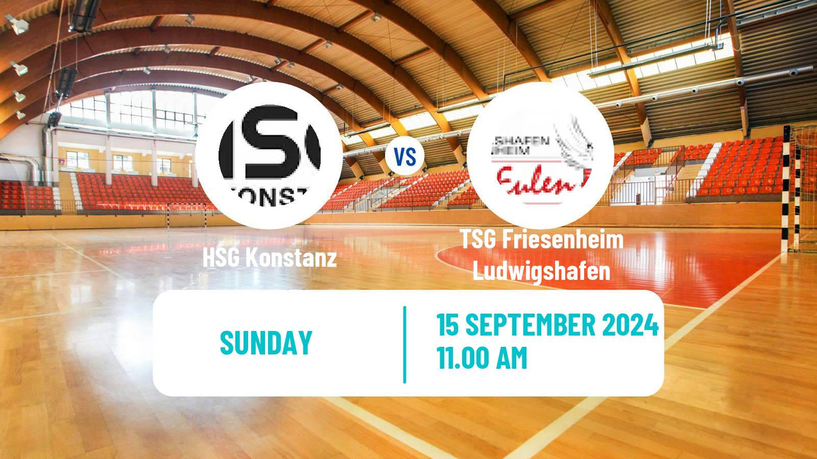 Handball German 2 Bundesliga Handball Konstanz - TSG Friesenheim Ludwigshafen