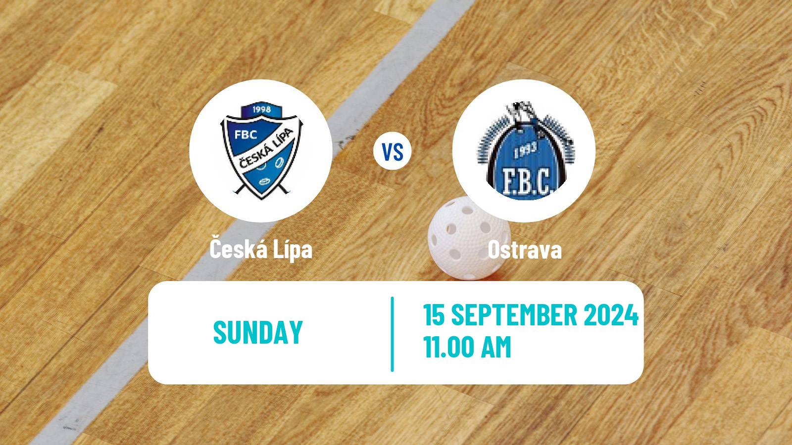 Floorball Czech Superliga Floorball Česká Lípa - Ostrava