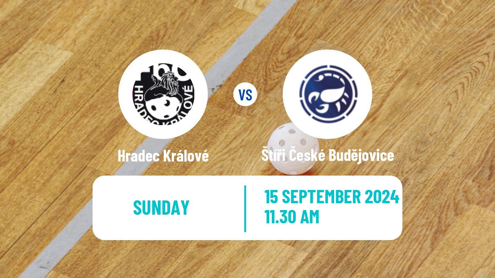 Floorball Czech 1 Liga Floorball Hradec Králové - Štíři České Budějovice