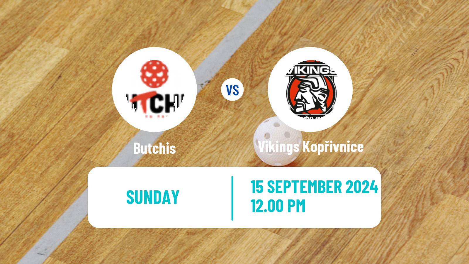 Floorball Czech 1 Liga Floorball Butchis - Vikings Kopřivnice