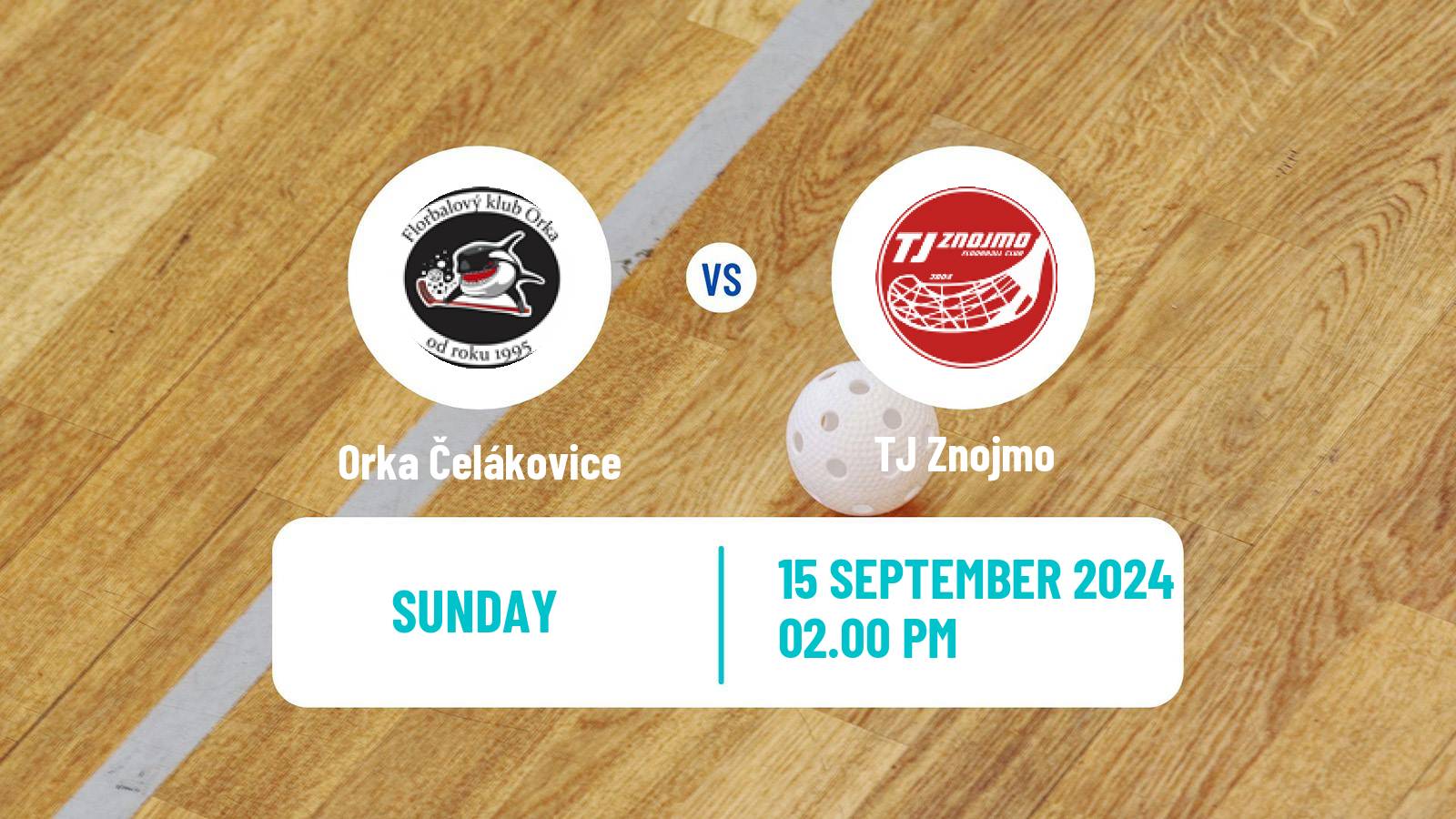 Floorball Czech 1 Liga Floorball Orka Stará Boleslav - Znojmo