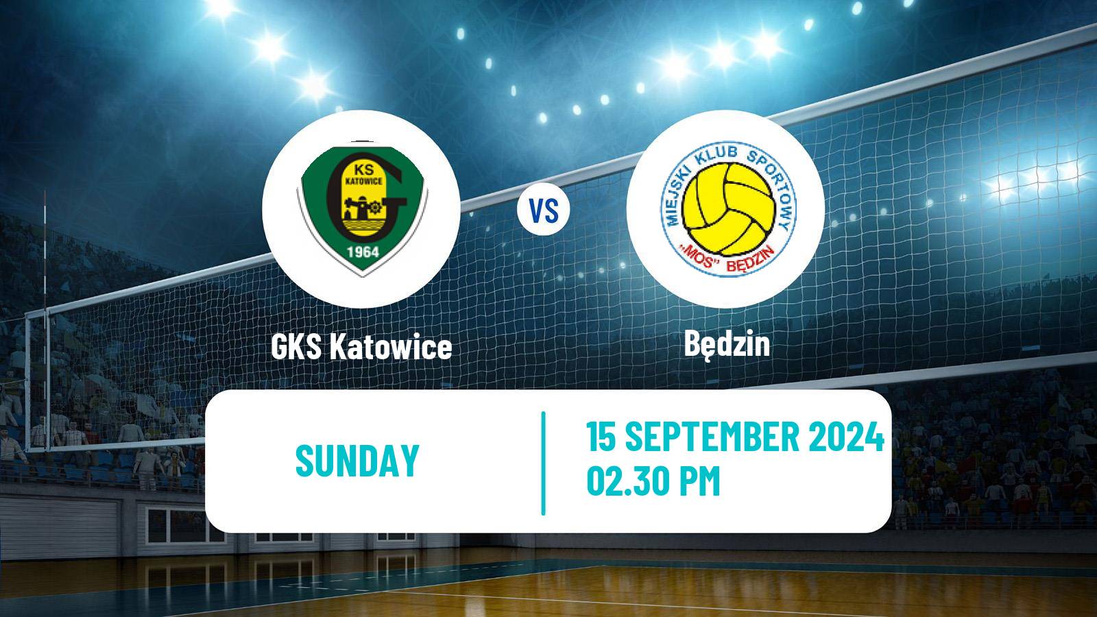 Volleyball Polish PlusLiga GKS Katowice - Będzin