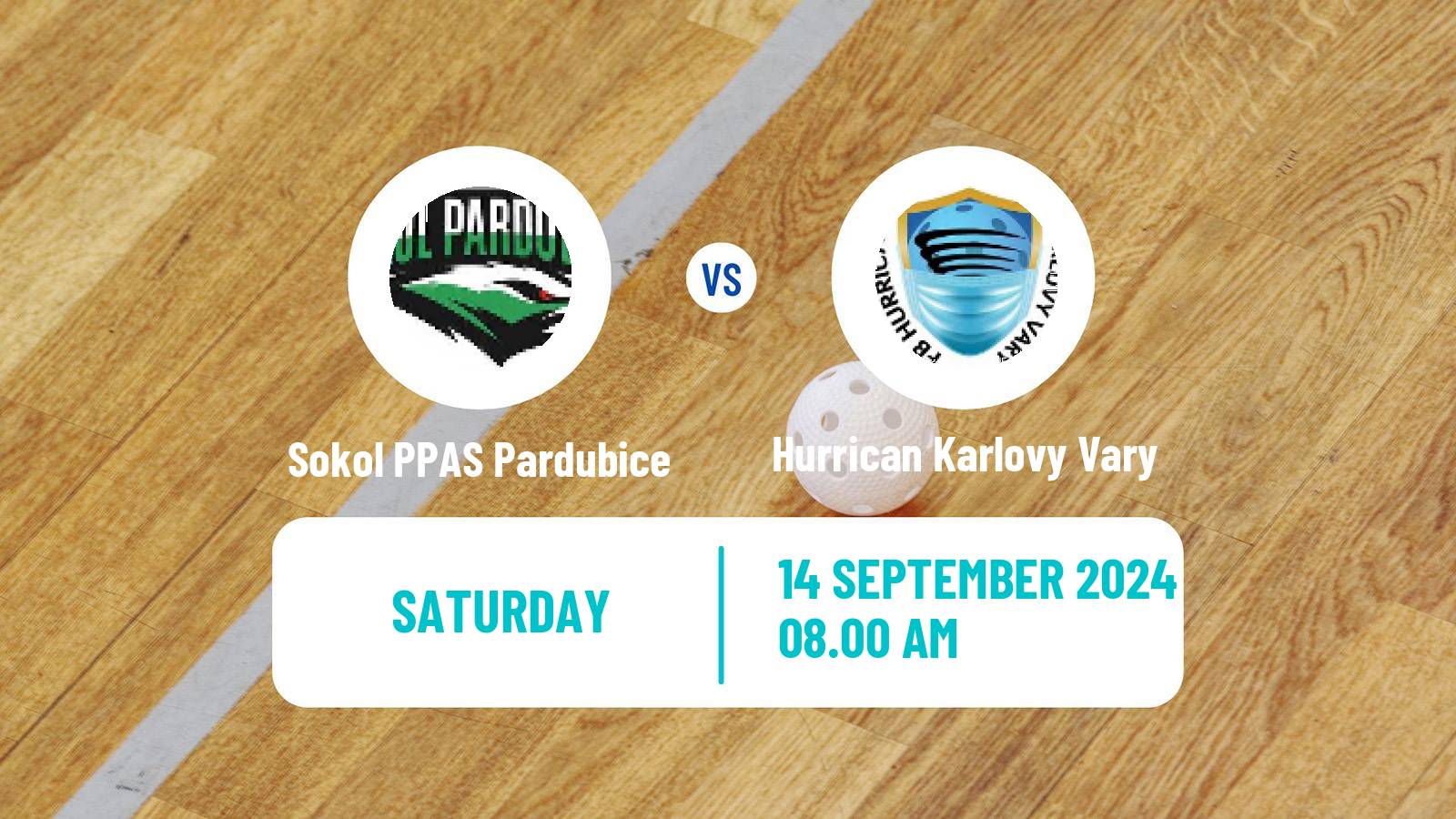 Floorball Czech Superliga Floorball Sokol PPAS Pardubice - Hurrican Karlovy Vary