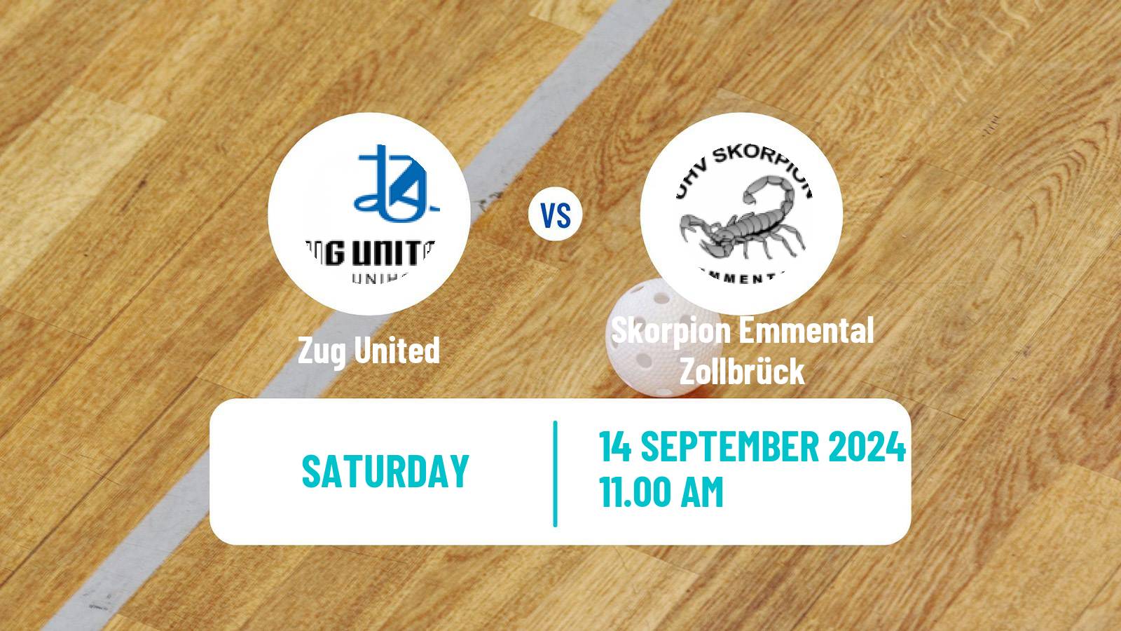 Floorball Swiss NLA Floorball Women Zug United - Skorpion Emmental Zollbrück