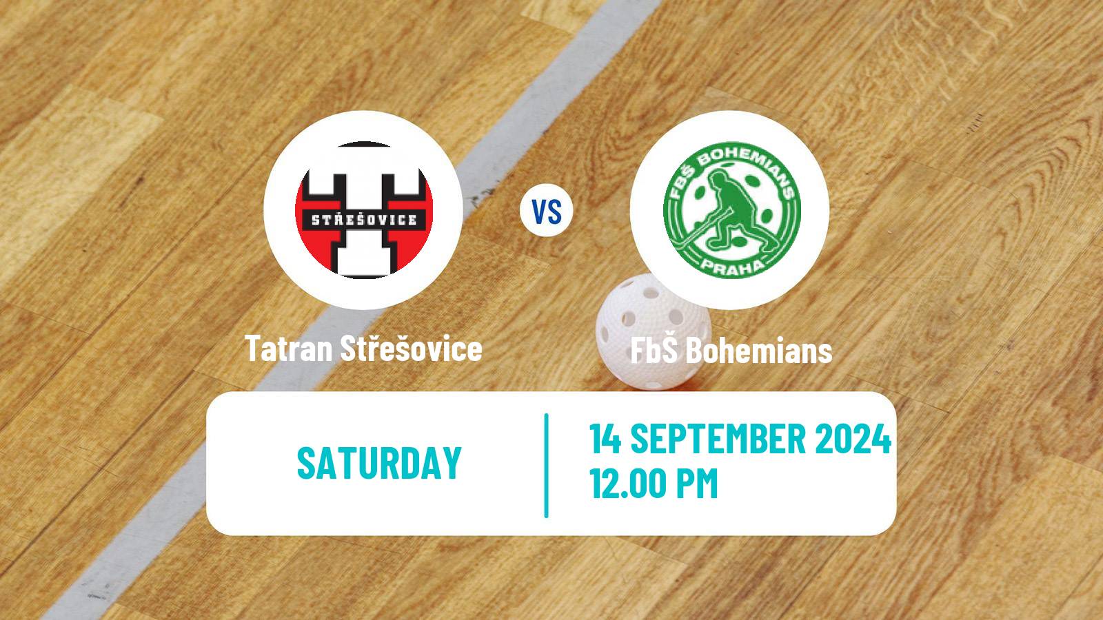 Floorball Czech Superliga Floorball Tatran Střešovice - FbŠ Bohemians