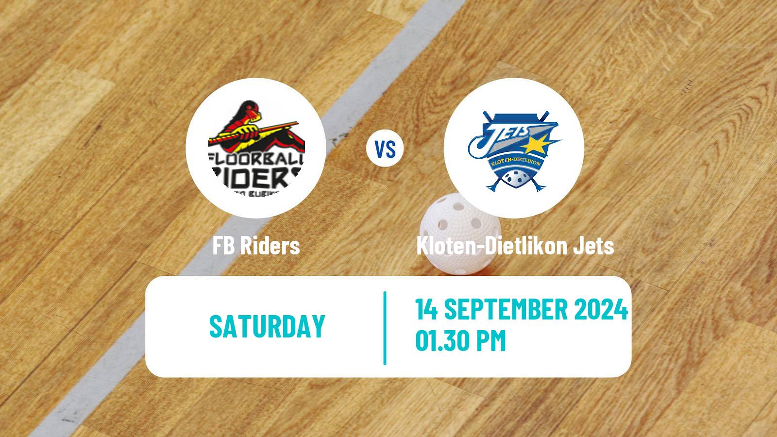 Floorball Swiss NLA Floorball Women FB Riders - Kloten-Dietlikon Jets