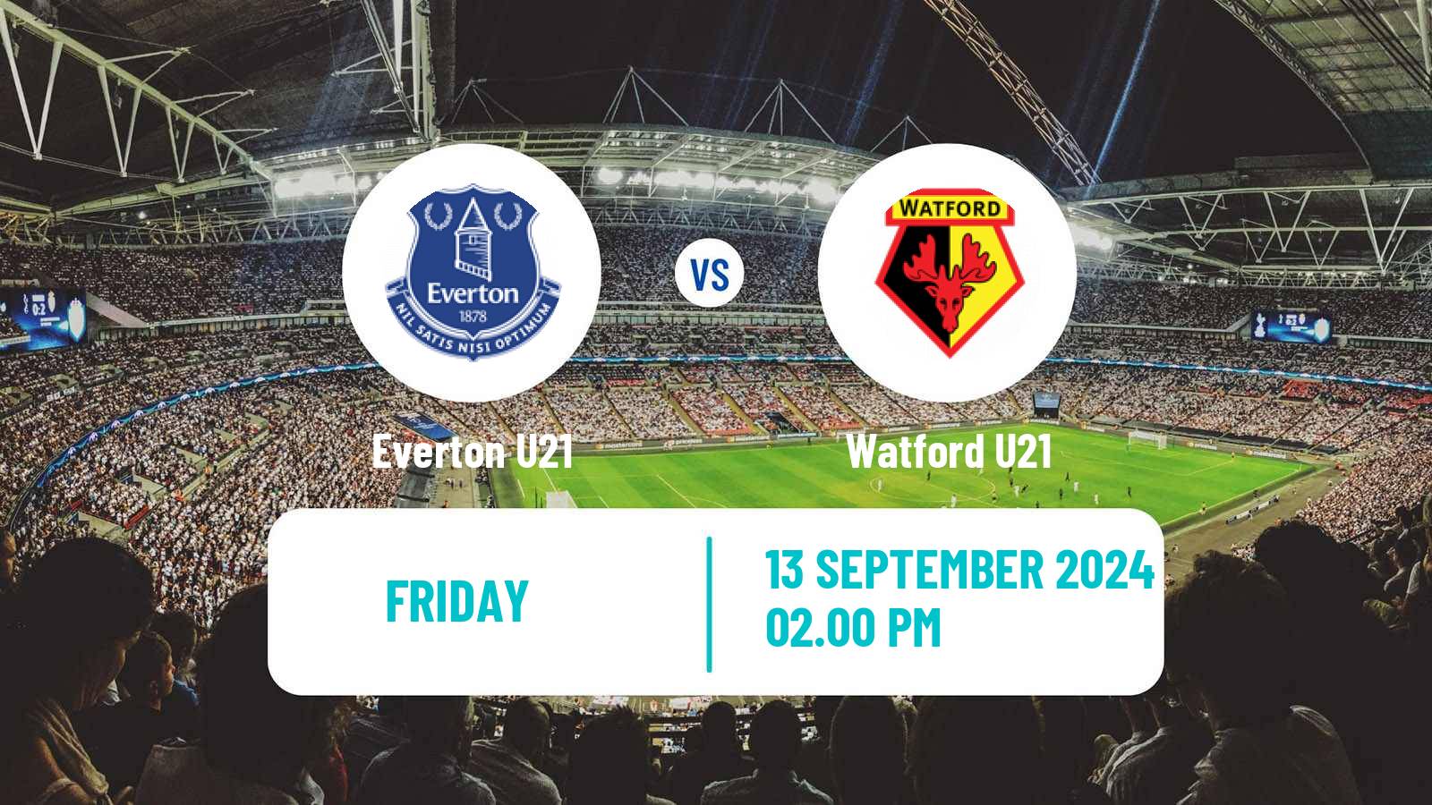 Soccer English Premier League Cup Everton U21 - Watford U21