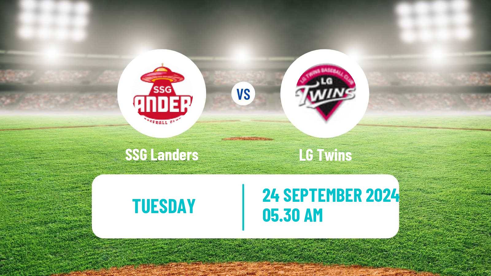 Baseball KBO SSG Landers - LG Twins