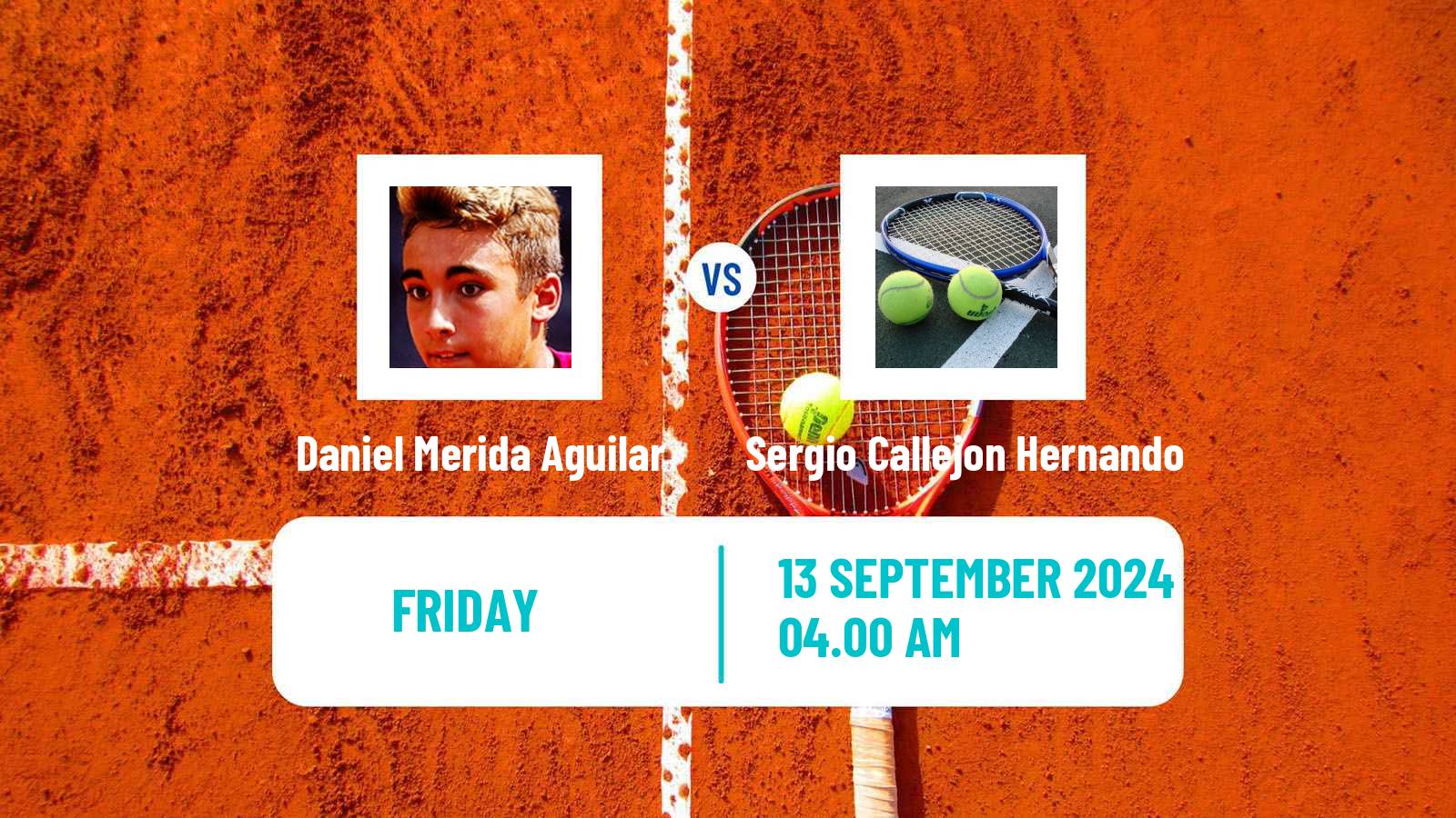 Tennis ITF M15 Madrid 2 Men Daniel Merida Aguilar - Sergio Callejon Hernando