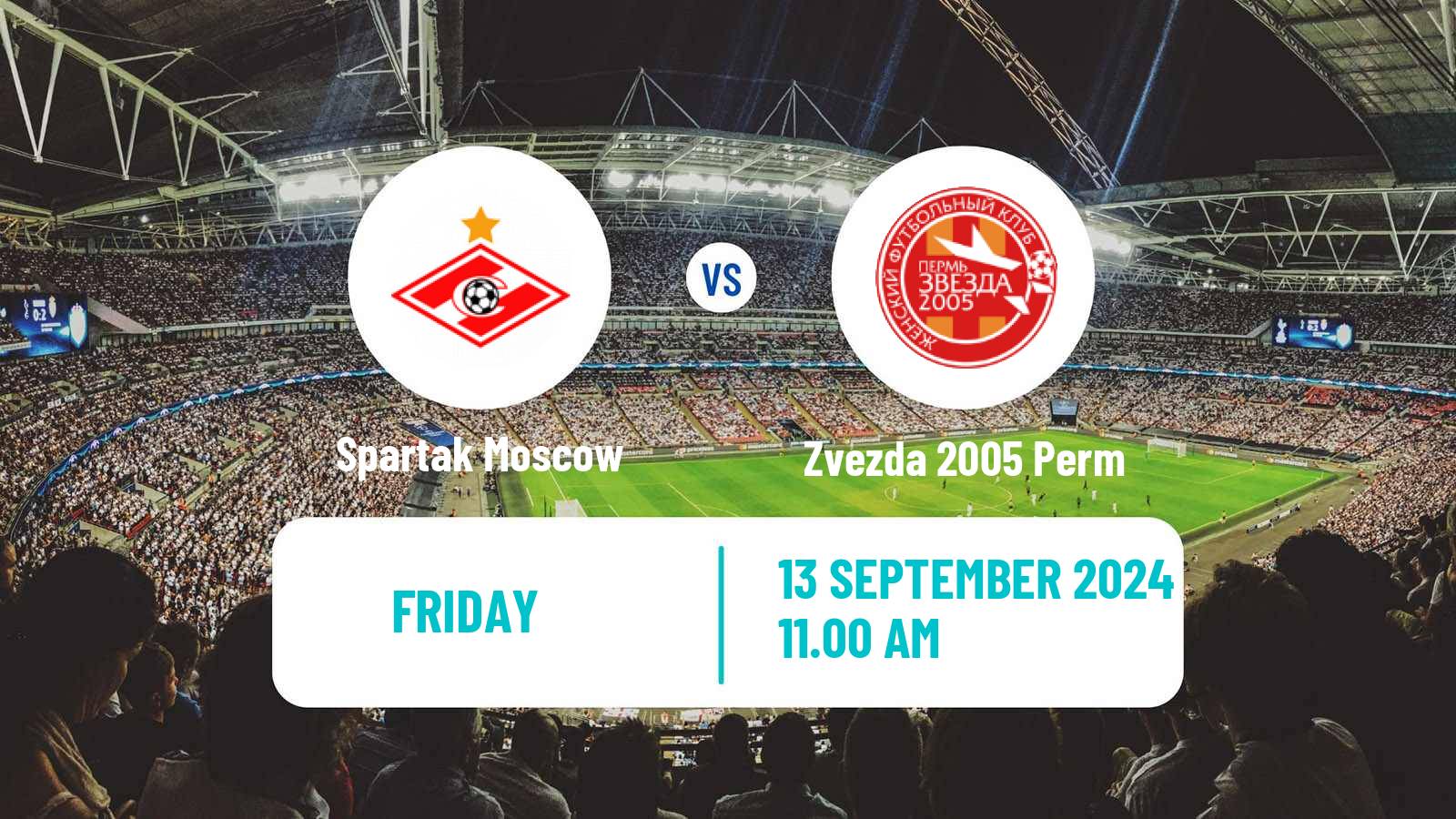 Soccer Russian Supreme Division Women Spartak Moscow - Zvezda 2005 Perm