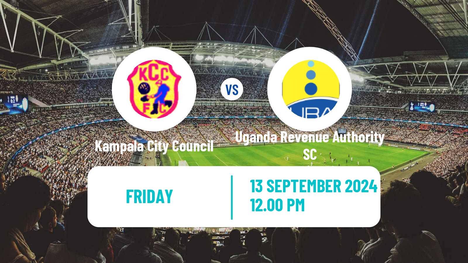 Soccer Ugandan Super League Kampala City Council - Uganda Revenue Authority SC