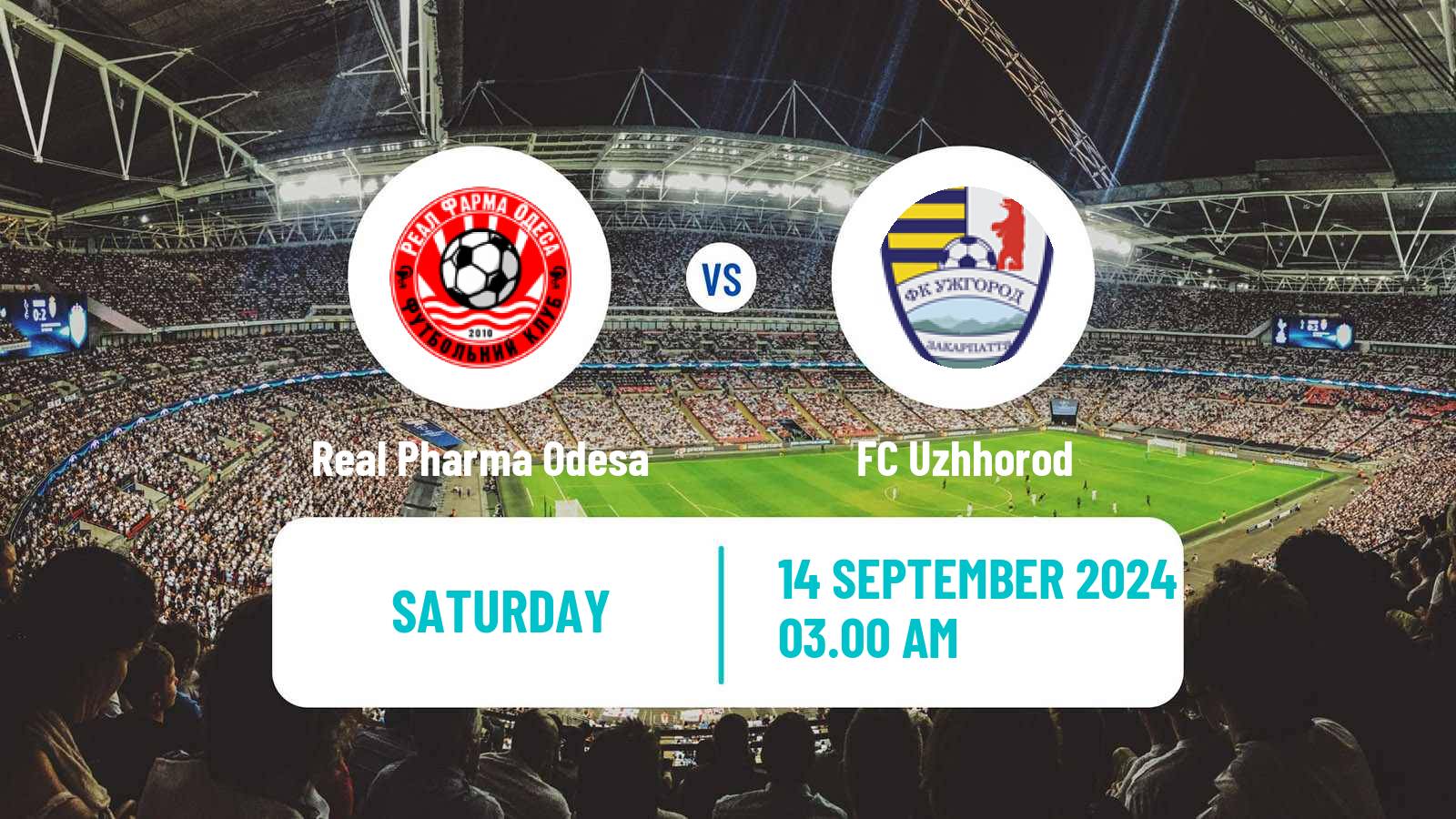 Soccer Ukrainian Druha Liga Real Pharma Odesa - Uzhhorod