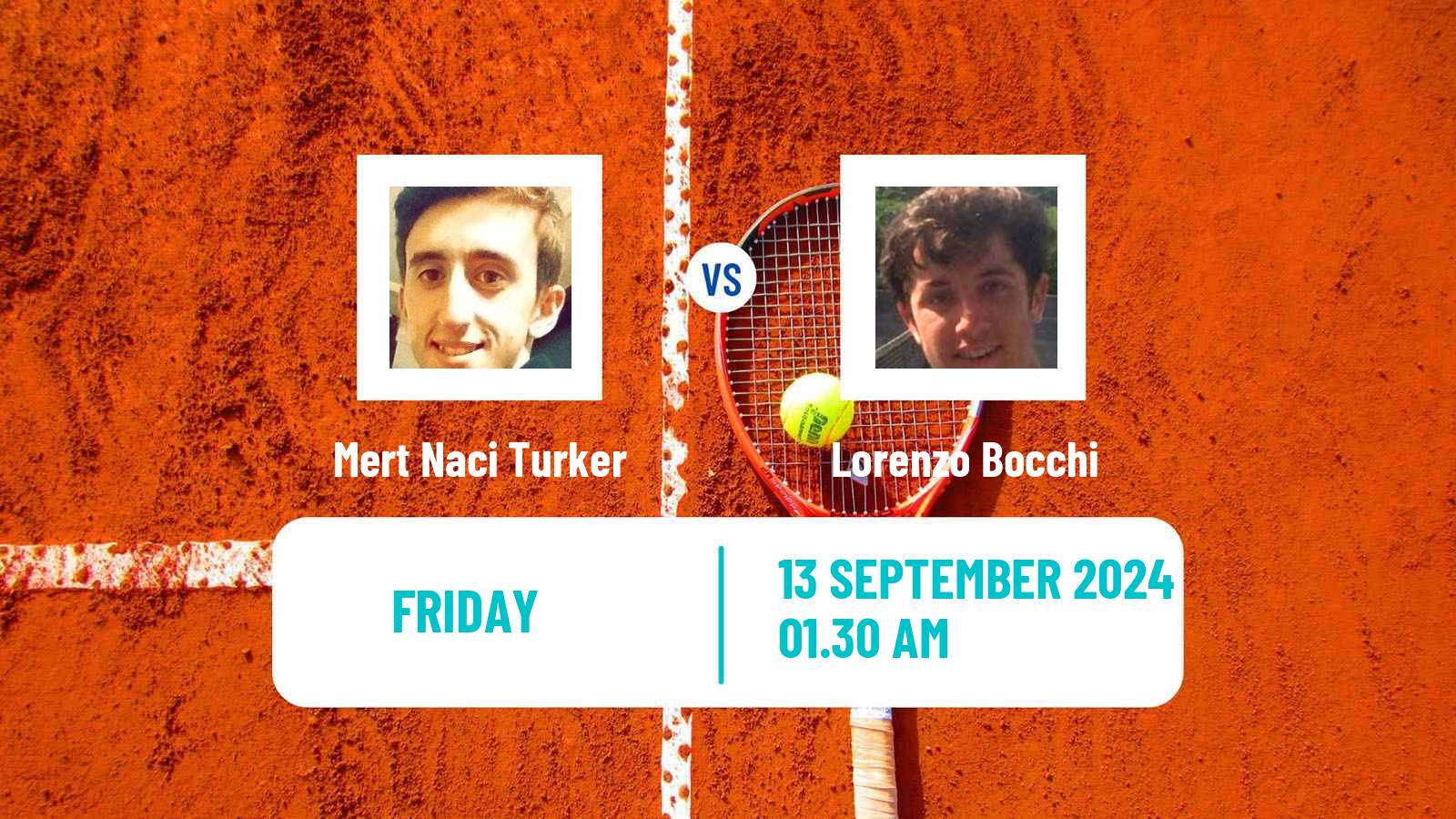 Tennis ITF M15 Tehran Men Mert Naci Turker - Lorenzo Bocchi