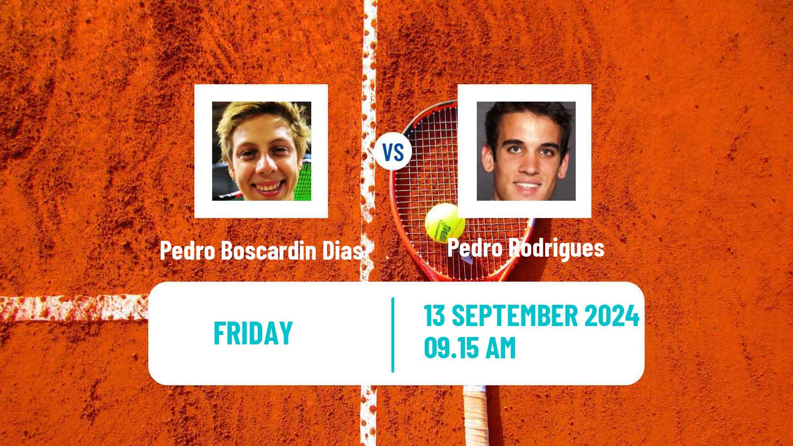 Tennis ITF M15 Cordoba 2 Men Pedro Boscardin Dias - Pedro Rodrigues