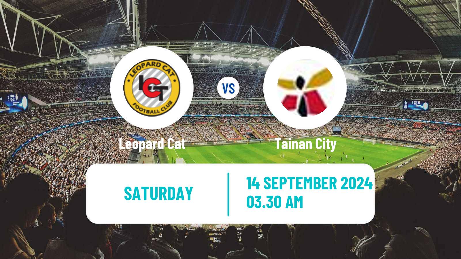 Soccer Taiwan Premier League Leopard Cat - Tainan City