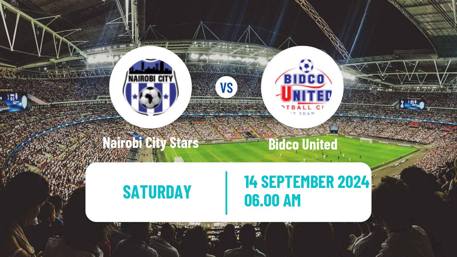 Soccer Kenyan Premier League Nairobi City Stars - Bidco United