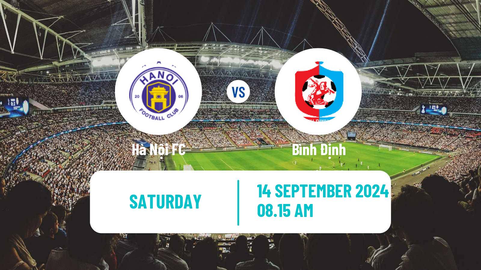 Soccer Vietnamese V League 1 Hà Nội FC - Bình Định