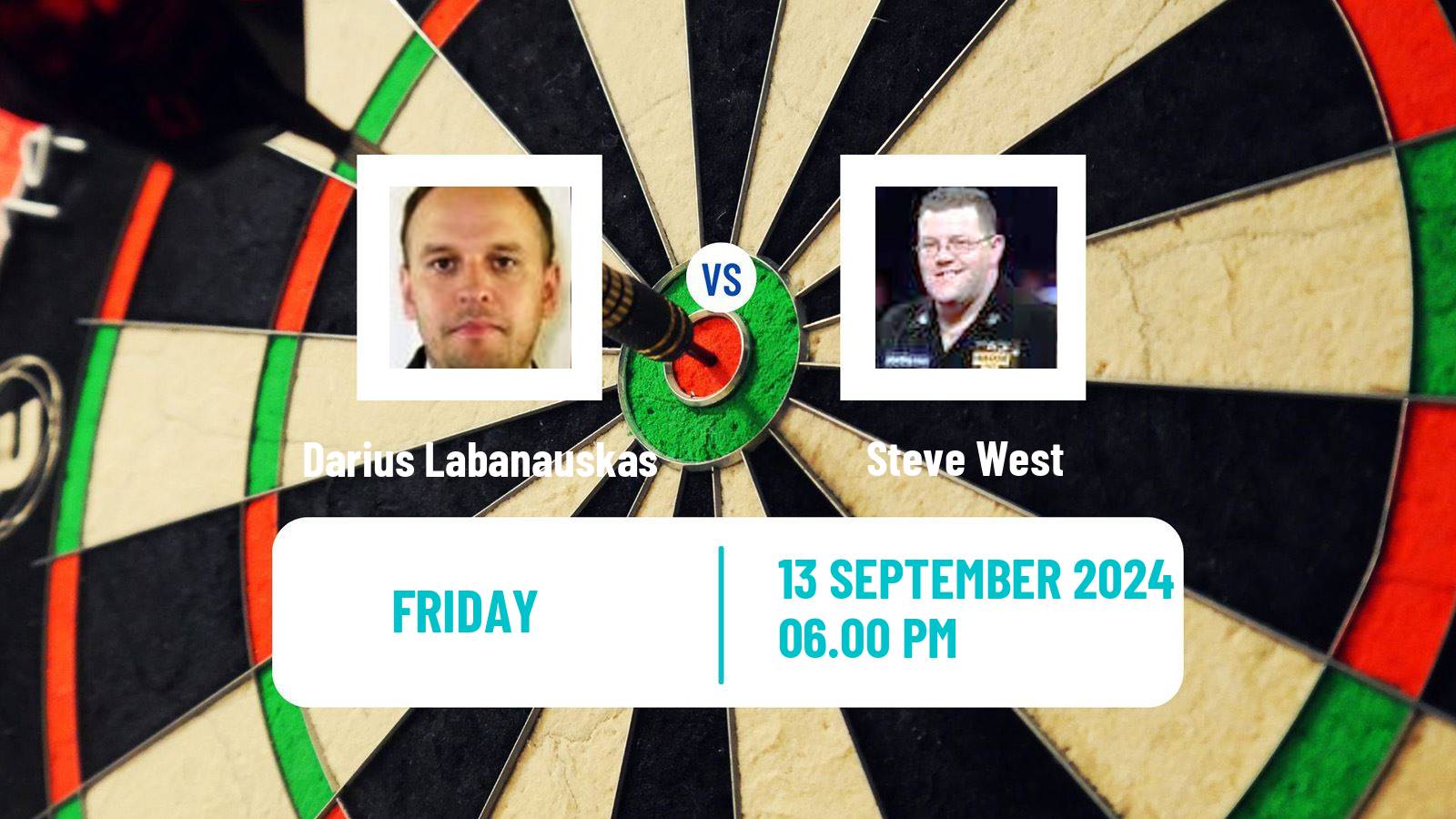 Darts Modus Super Series Darius Labanauskas - Steve West