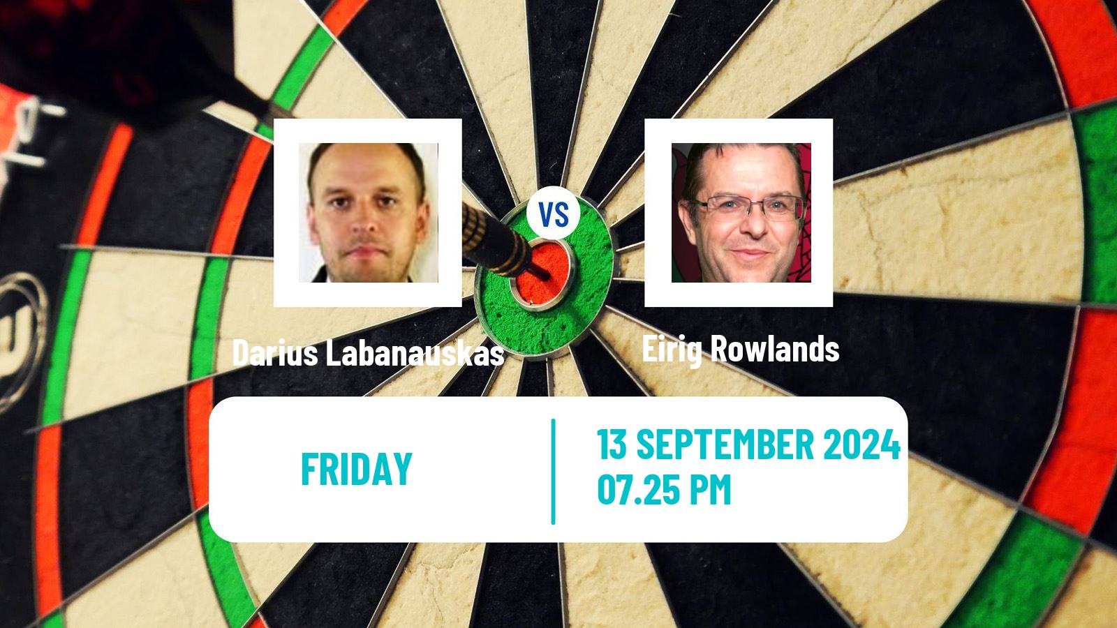 Darts Modus Super Series Darius Labanauskas - Eirig Rowlands