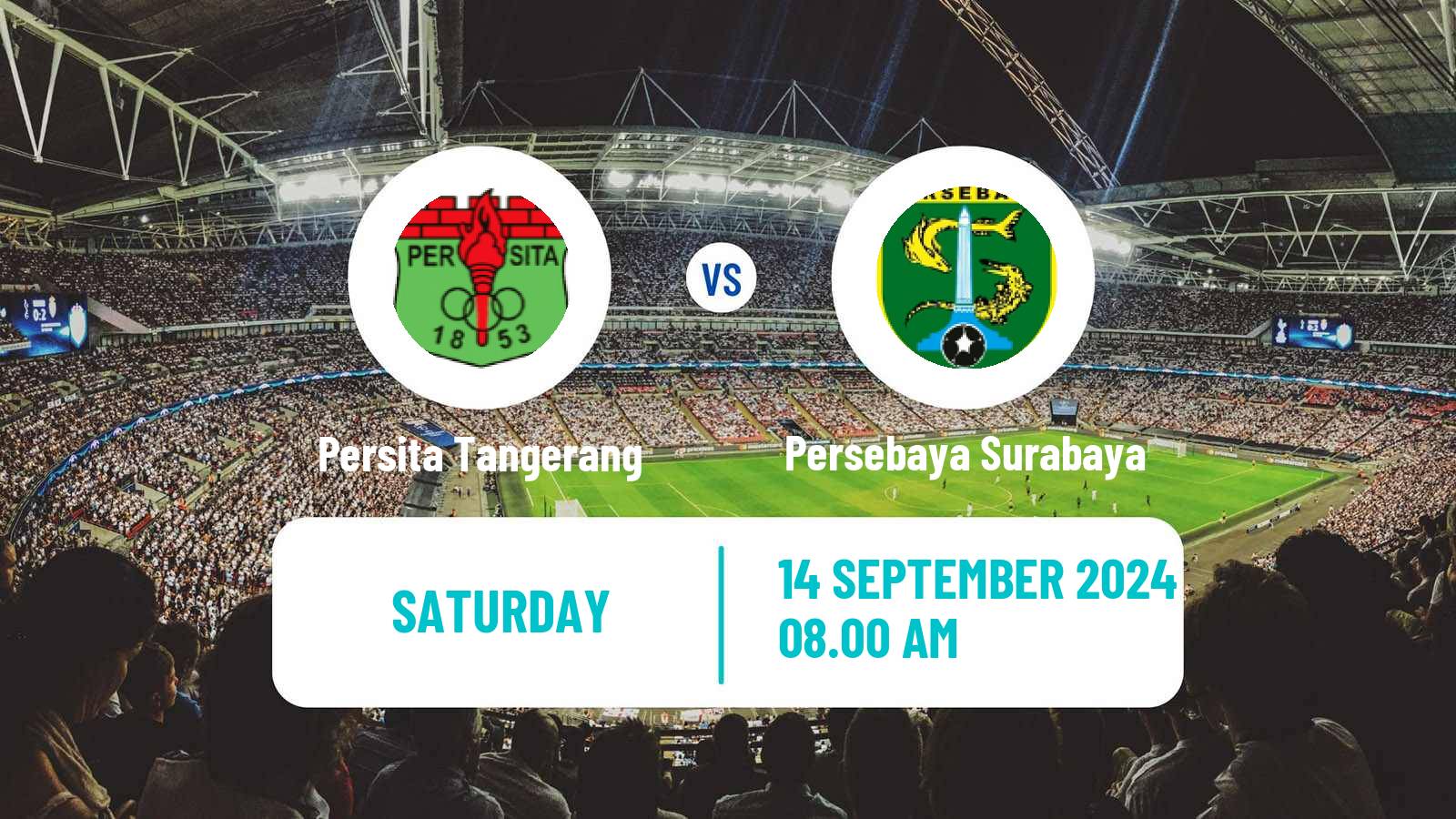 Soccer Indonesian Liga 1 Persita Tangerang - Persebaya Surabaya