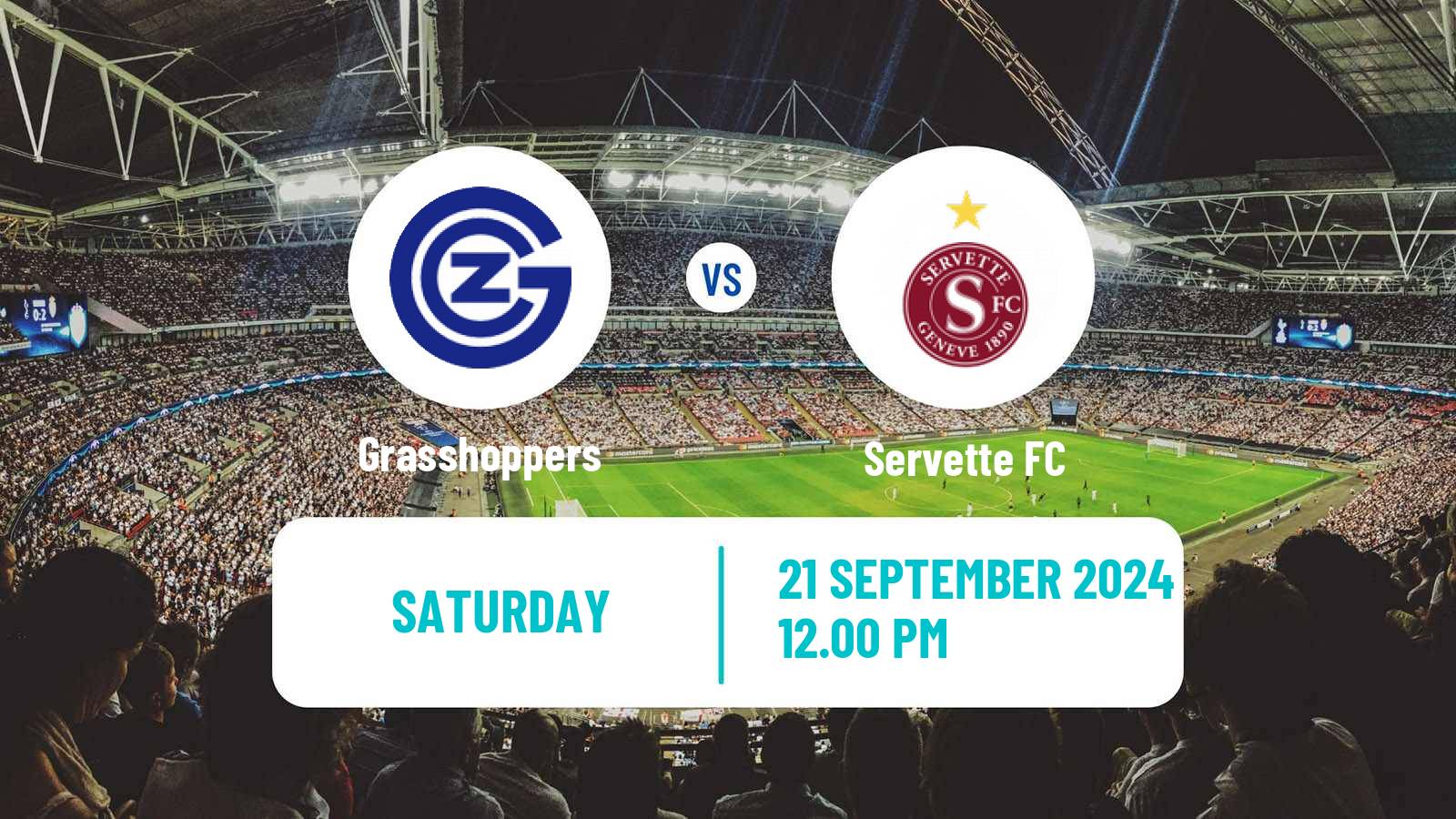 Soccer Swiss Super League Grasshoppers - Servette