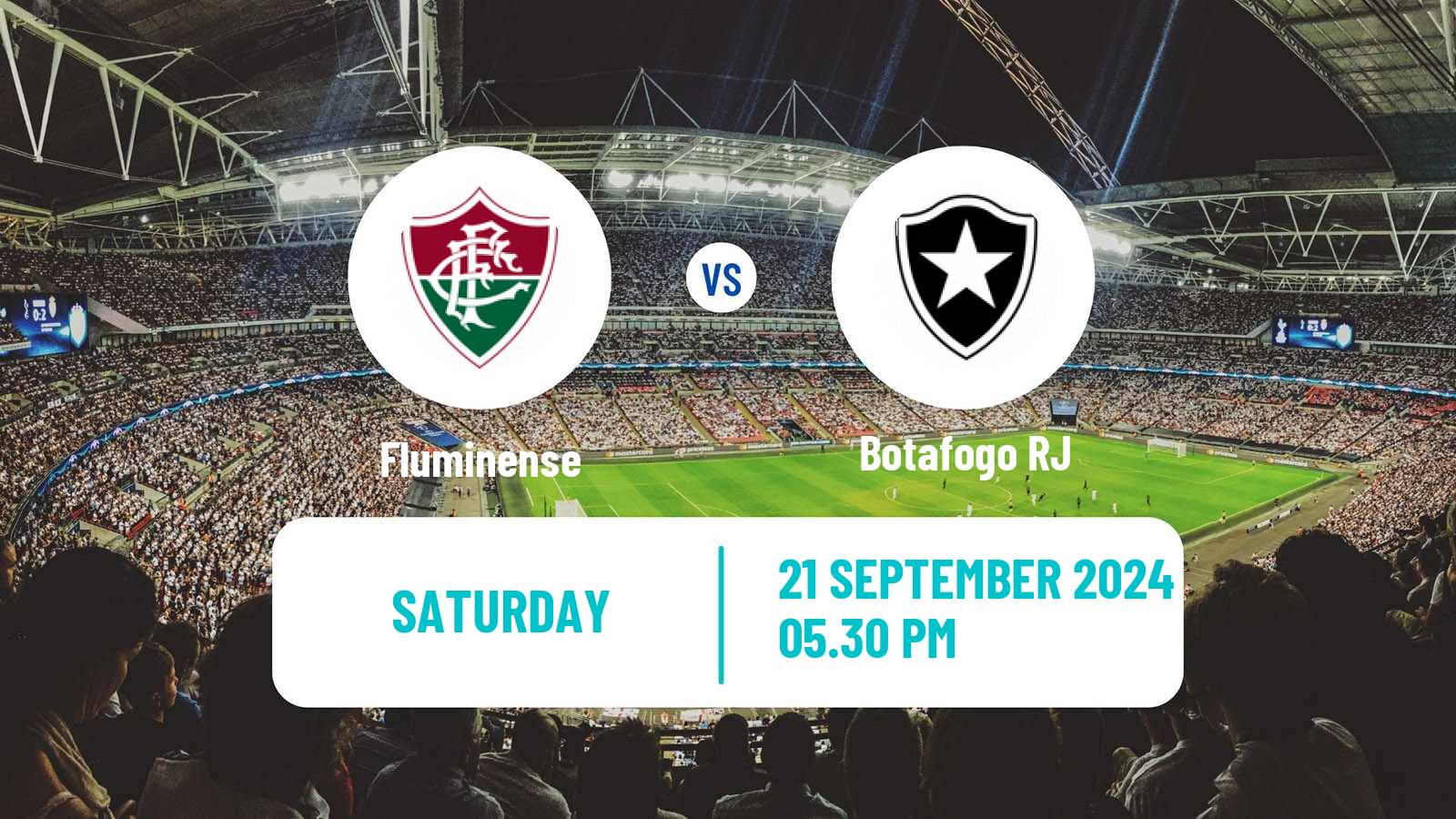 Soccer Brazilian Serie A Fluminense - Botafogo RJ