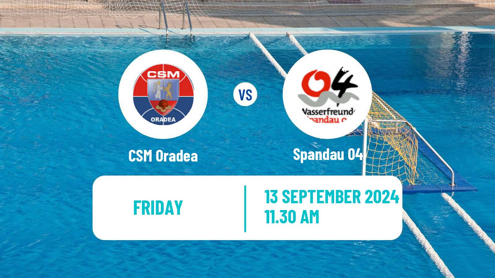 Water polo Champions League Water Polo CSM Oradea - Spandau 04