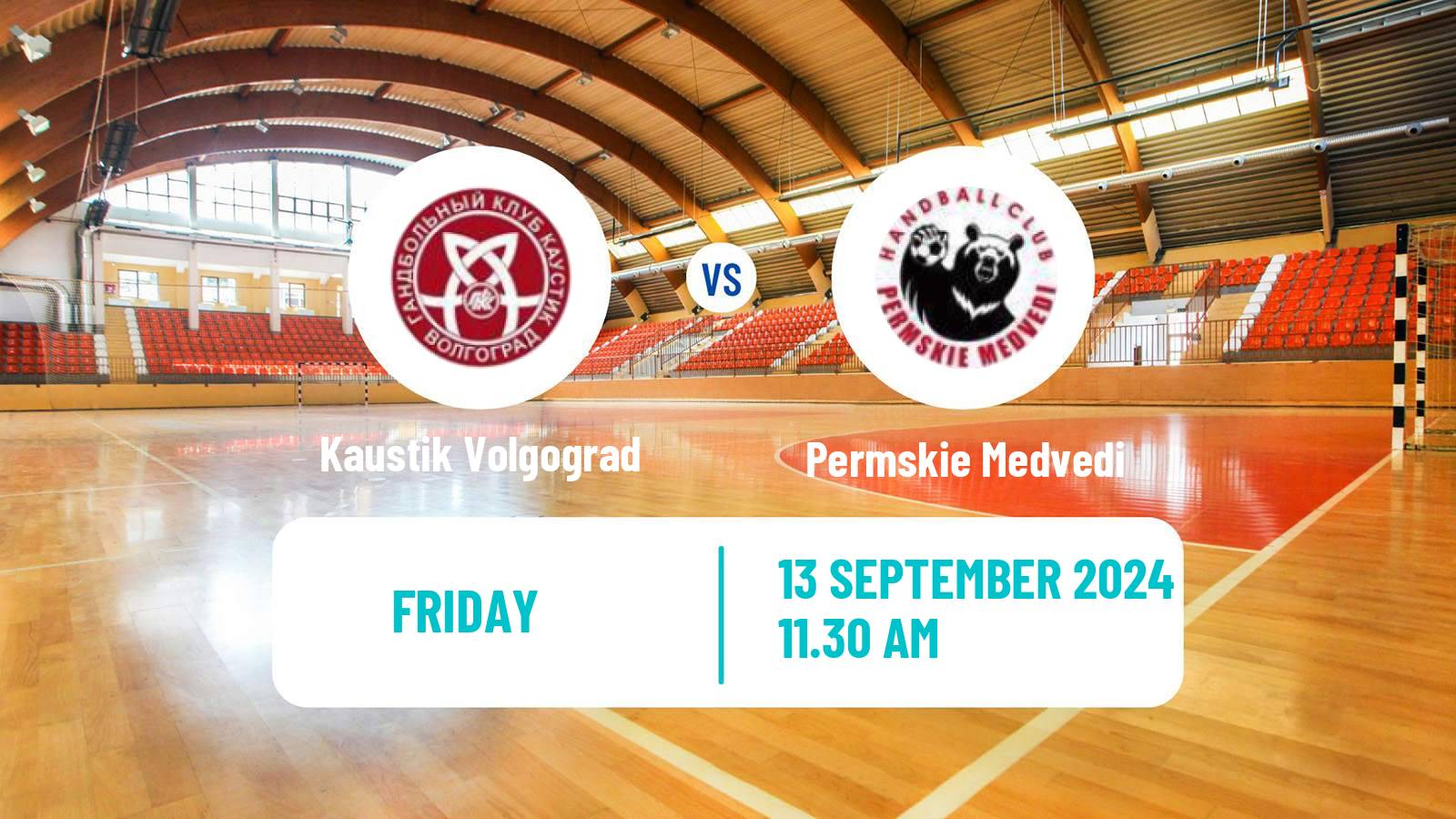 Handball Russian Superleague Handball Kaustik Volgograd - Permskie Medvedi