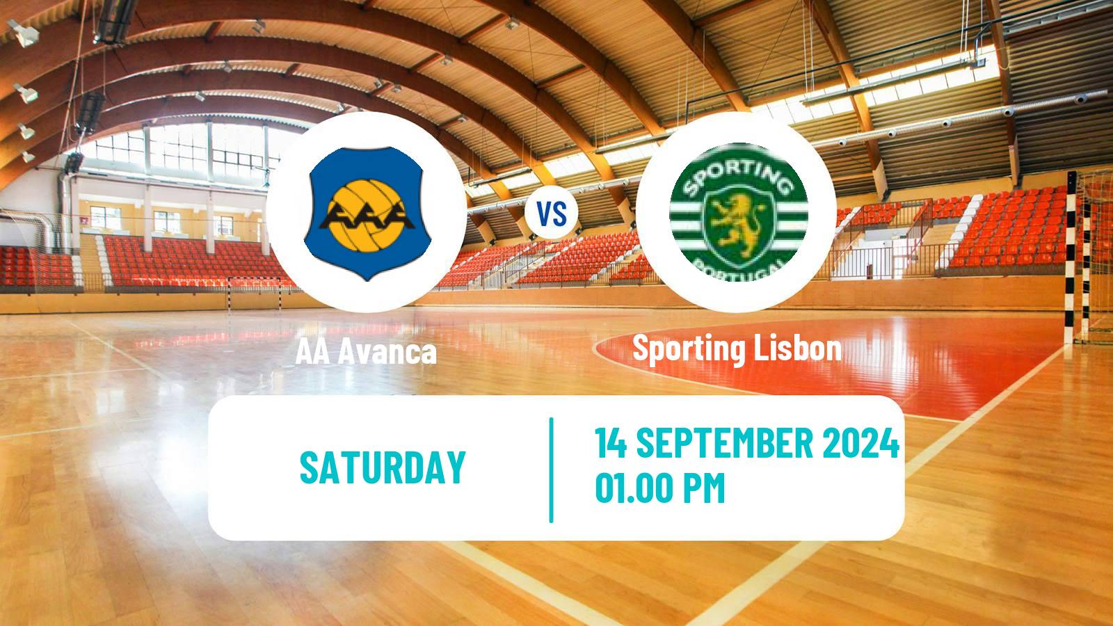 Handball Portuguese Andebol 1 Avanca - Sporting Lisbon