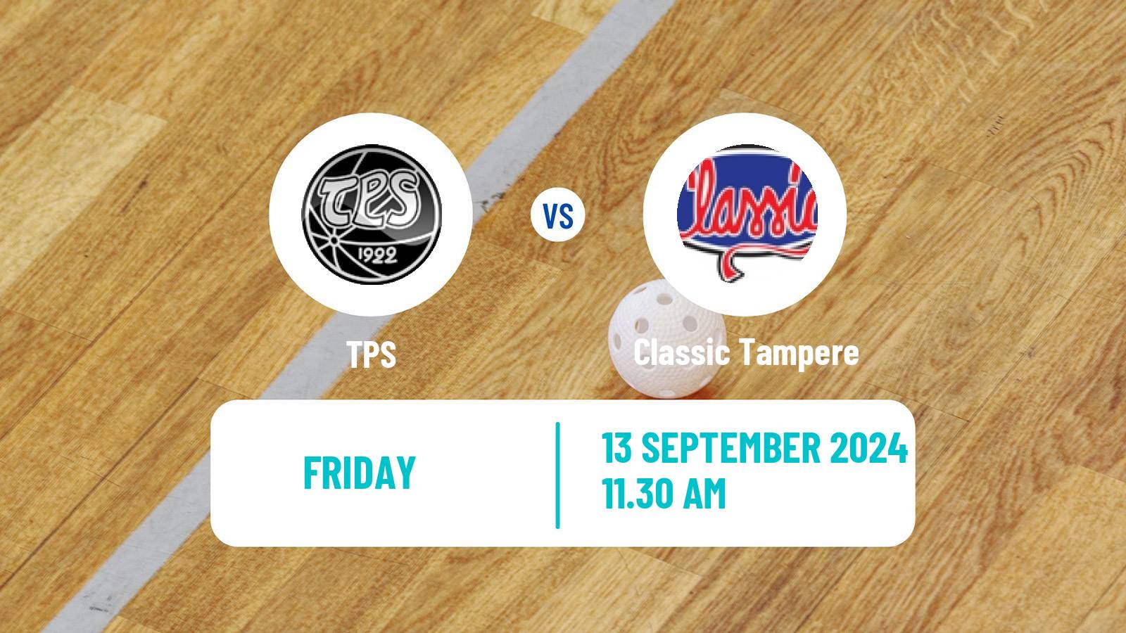 Floorball Finnish F-Liiga Women TPS - Classic Tampere