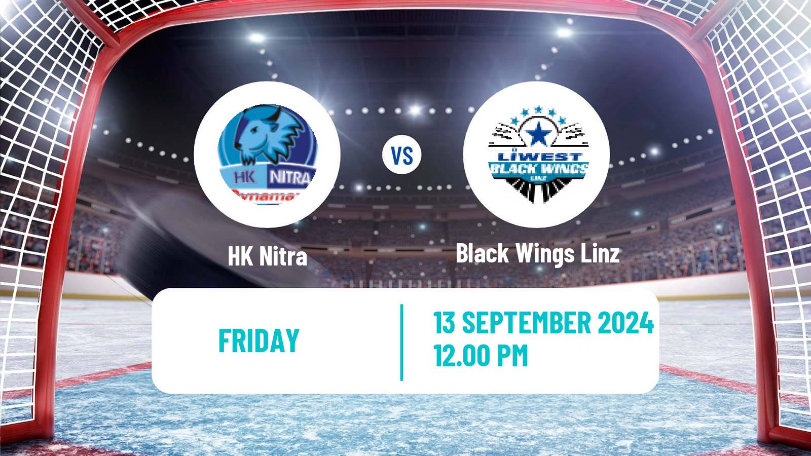 Hockey Club Friendly Ice Hockey Nitra - Black Wings Linz