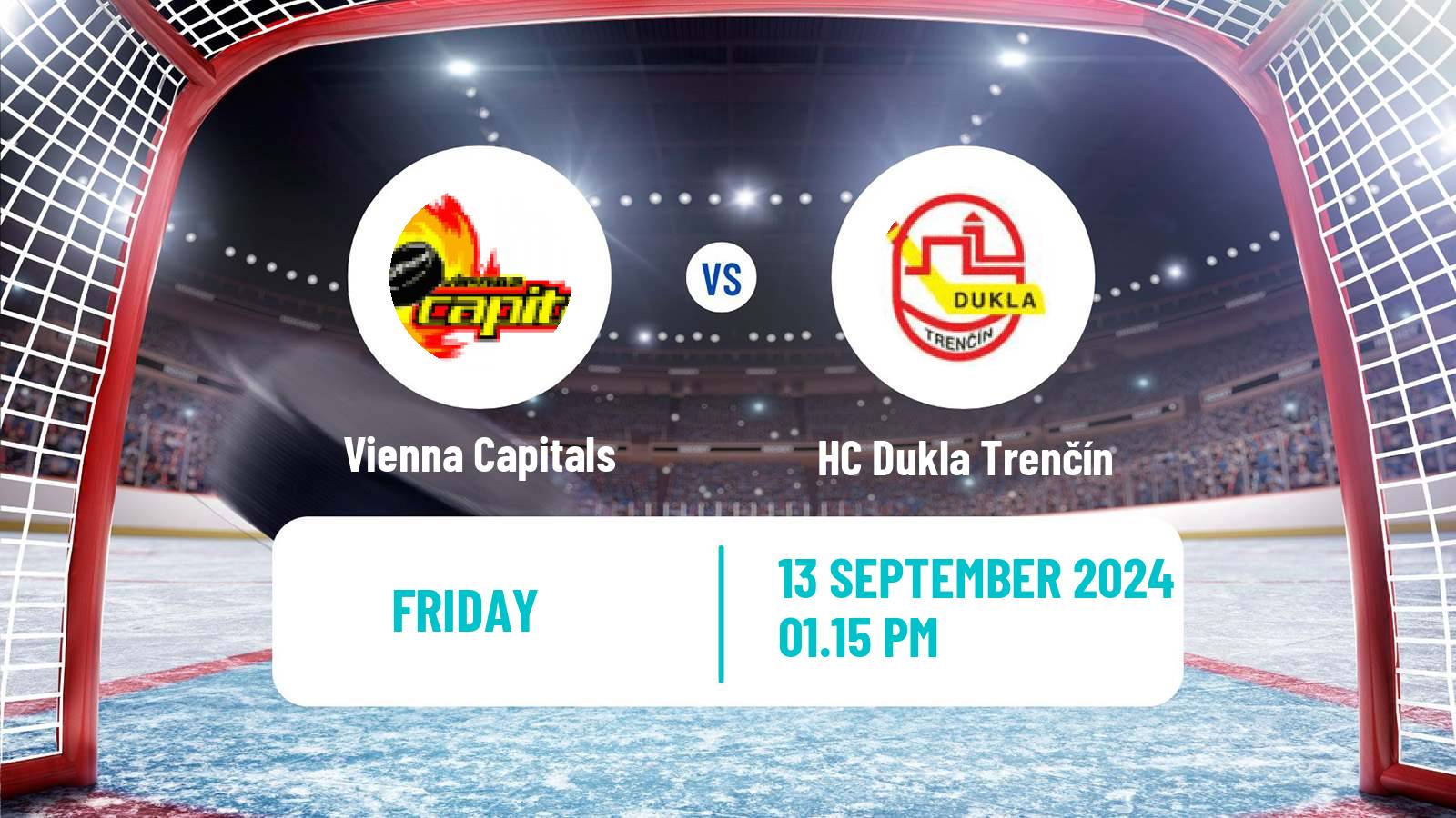 Hockey Club Friendly Ice Hockey Vienna Capitals - HC Dukla Trenčín