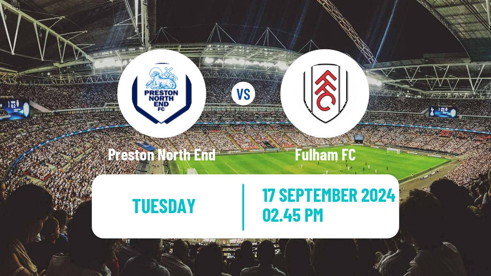 Soccer English League Cup Preston North End - Fulham