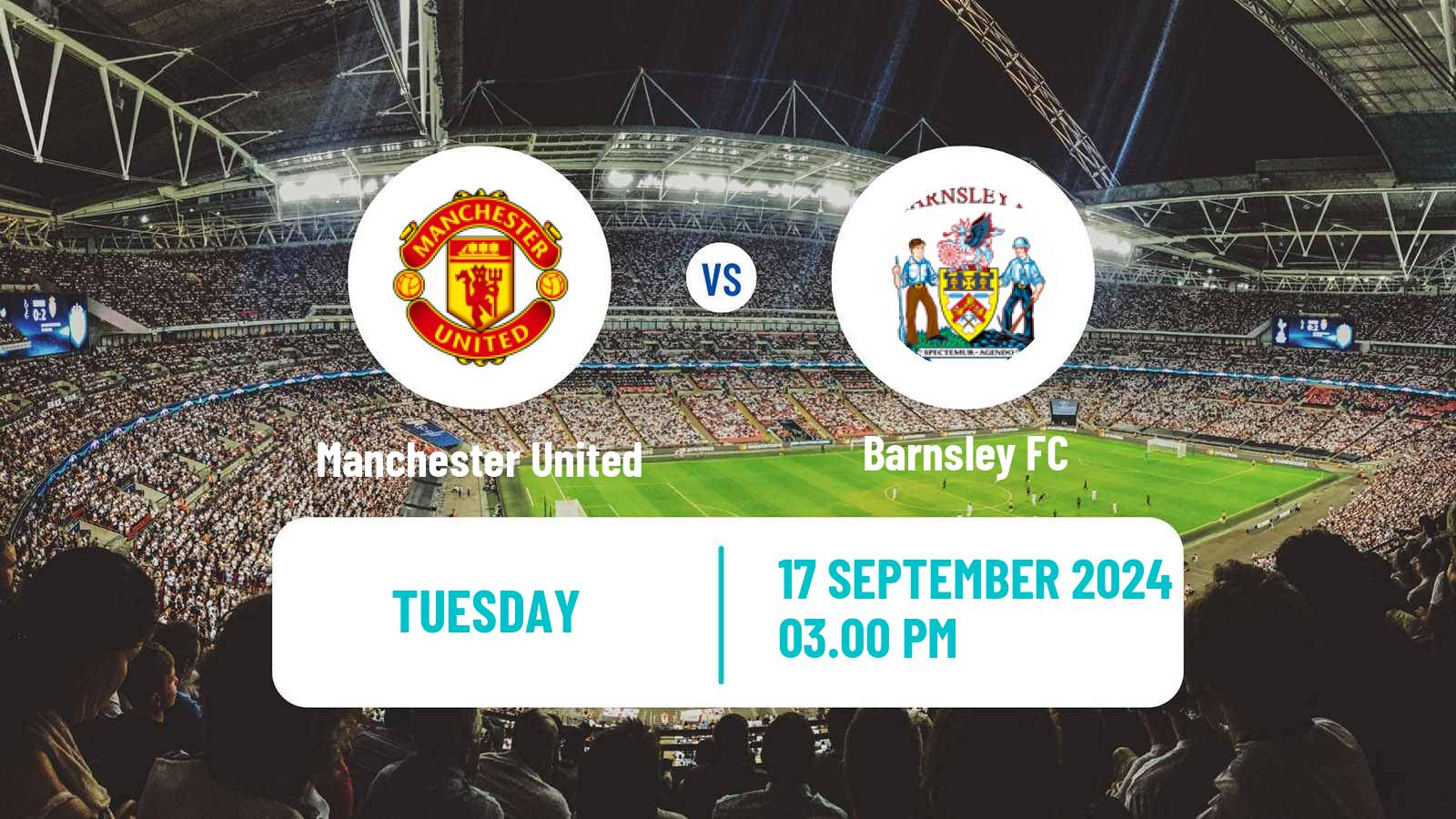 Soccer English League Cup Manchester United - Barnsley