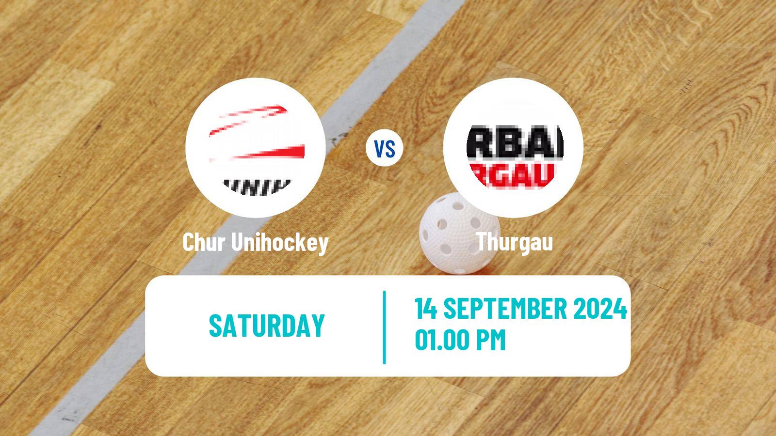 Floorball Swiss NLA Floorball Chur Unihockey - Thurgau