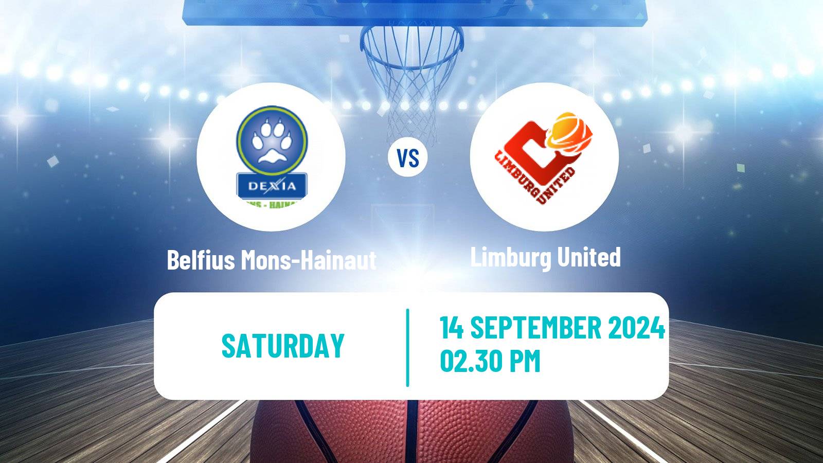 Basketball BNXT League Belfius Mons-Hainaut - Limburg United