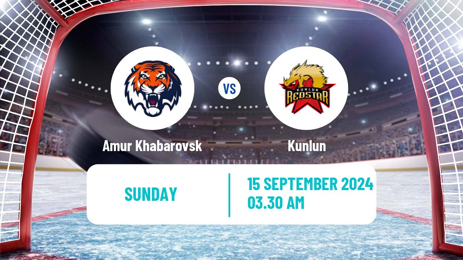 Hockey KHL Amur Khabarovsk - Kunlun