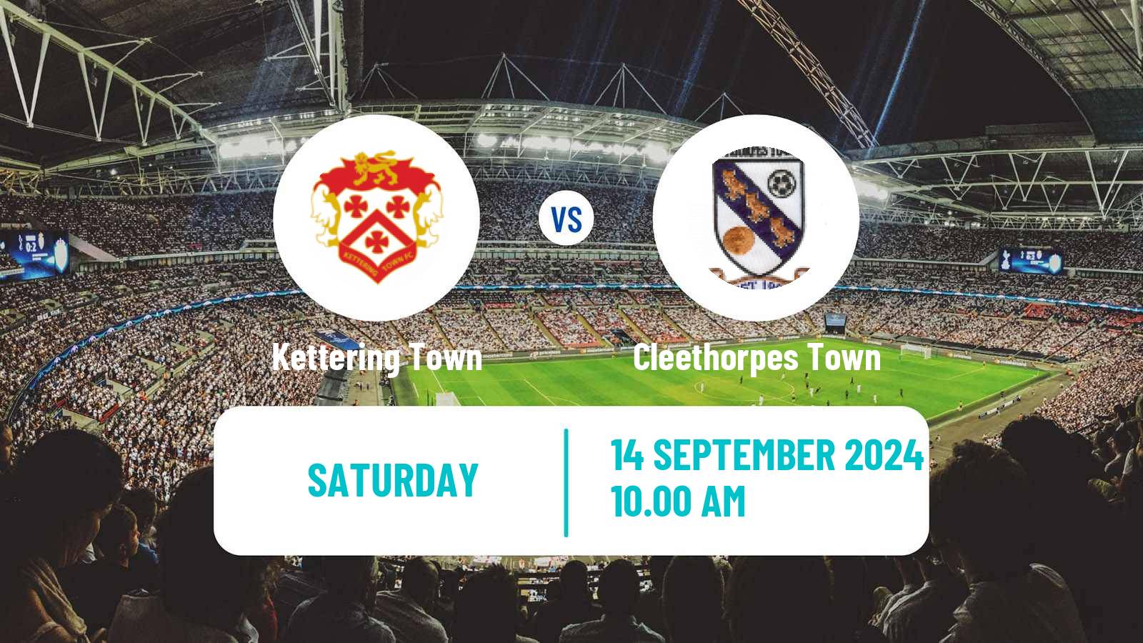 Soccer English FA Cup Kettering Town - Cleethorpes Town