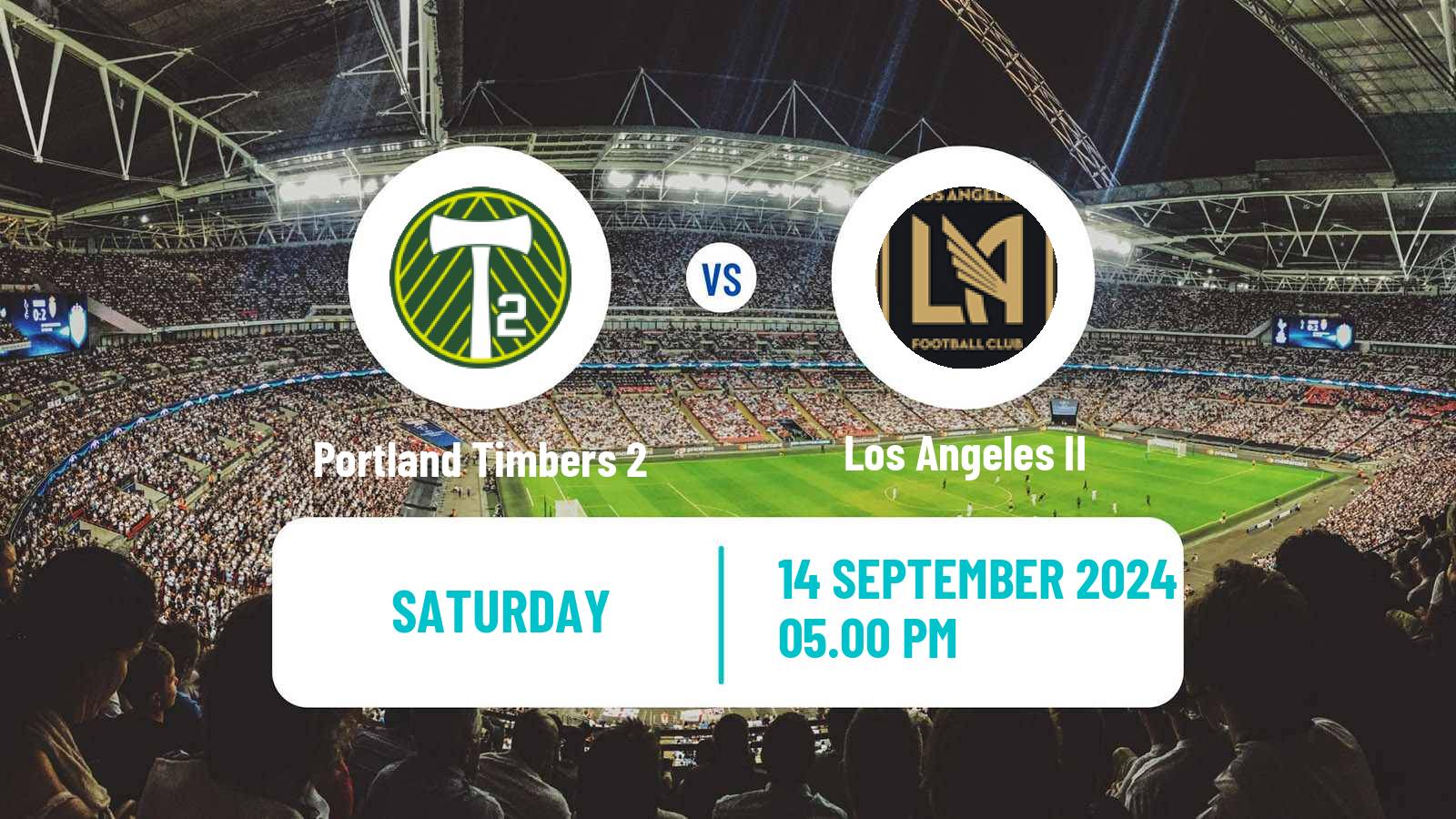 Soccer MLS Next Pro Portland Timbers 2 - Los Angeles II