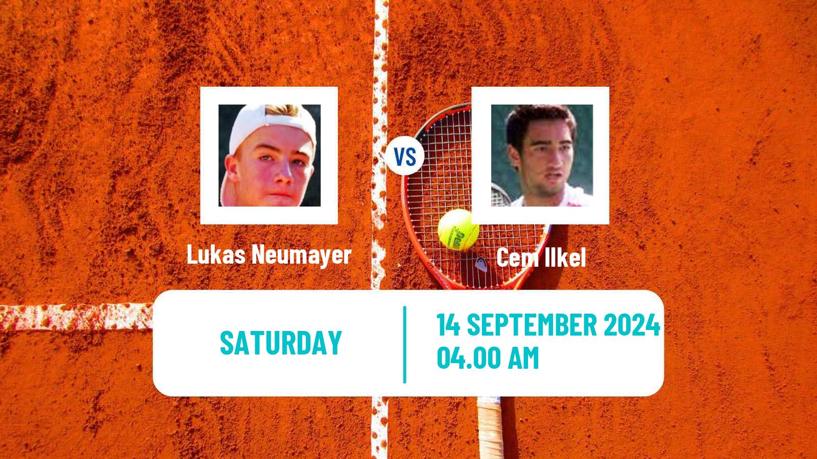 Tennis Davis Cup World Group I Lukas Neumayer - Cem Ilkel