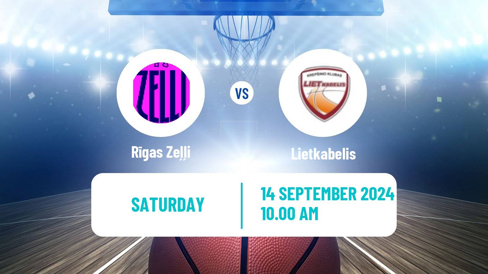 Basketball Club Friendly Basketball Rīgas Zeļļi - Lietkabelis