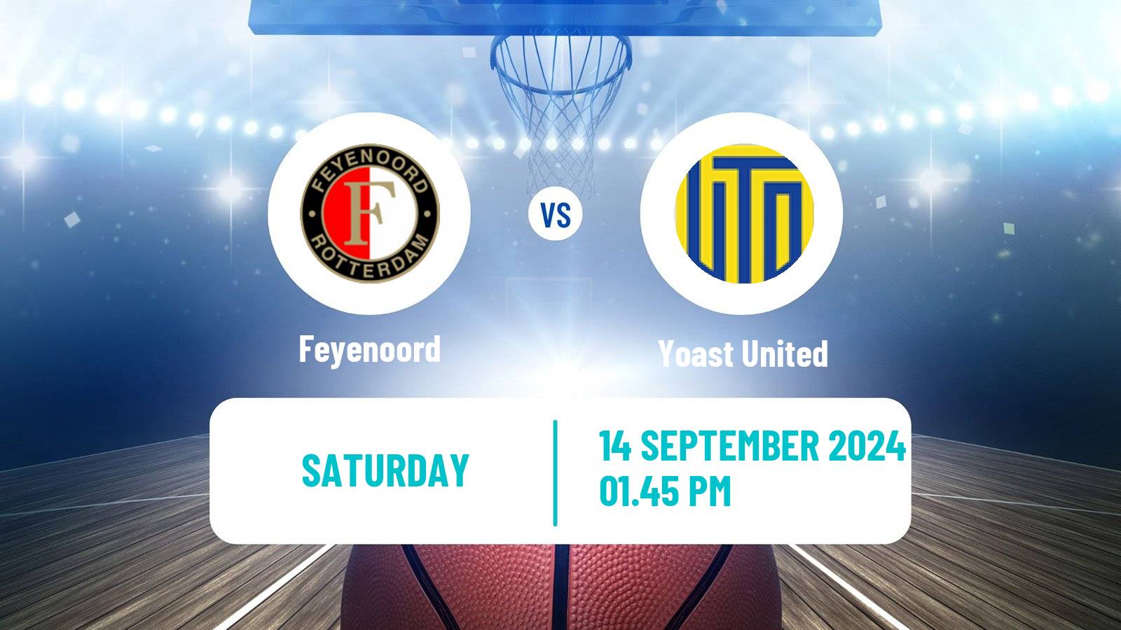 Basketball BNXT League Feyenoord - QSTA United