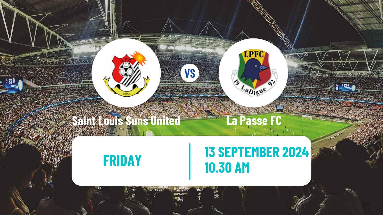 Soccer Seychelles Premier League Saint Louis Suns United - La Passe